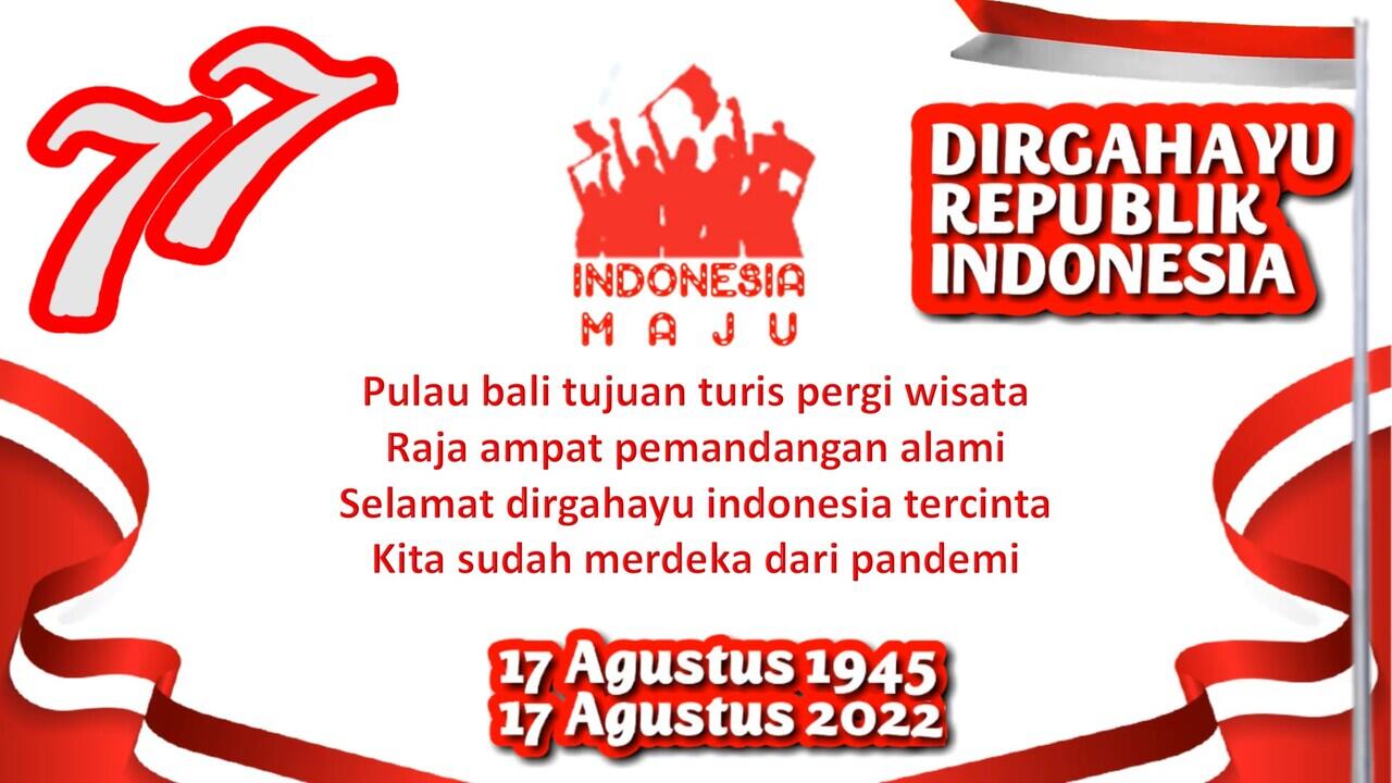 Kumpulan Pantun Ucapan 17 Agustus