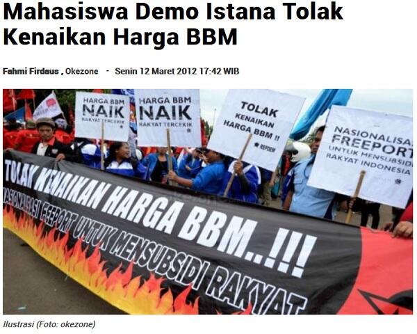 Balada Subsidi BBM dari Masa ke Masa