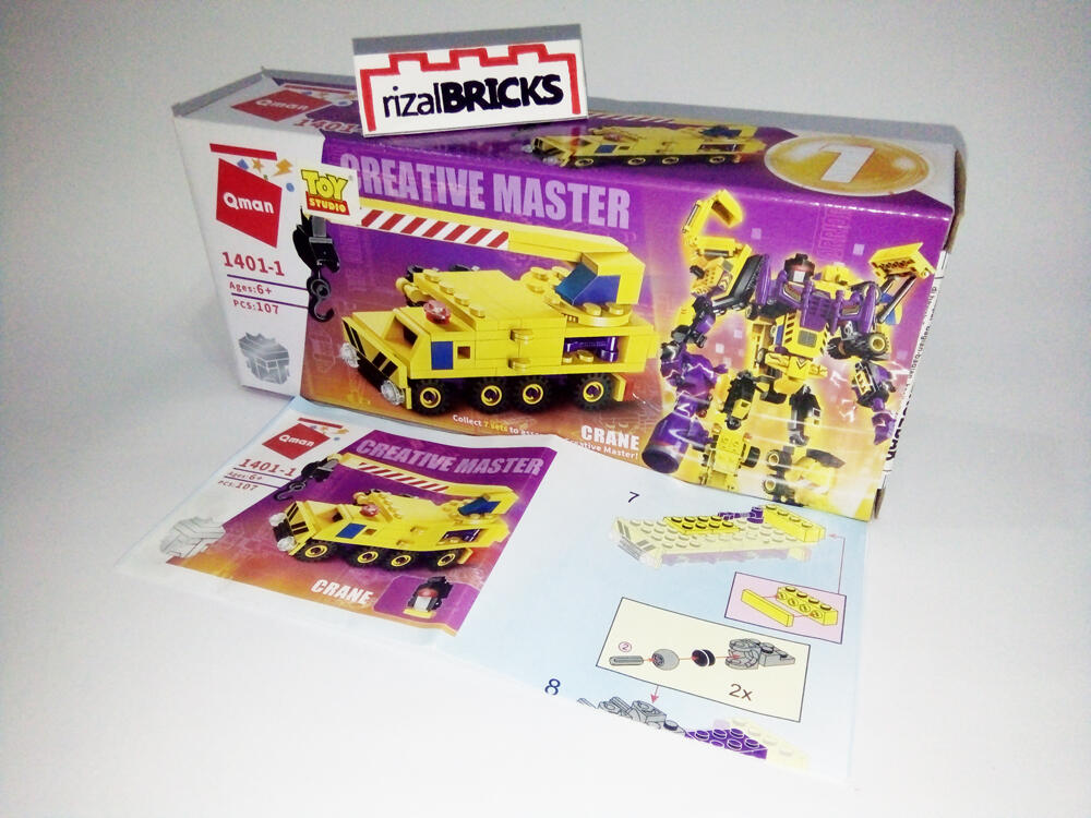 [Koleksi Mainan] Enlighten Qman 1401 Action Team Combaticons