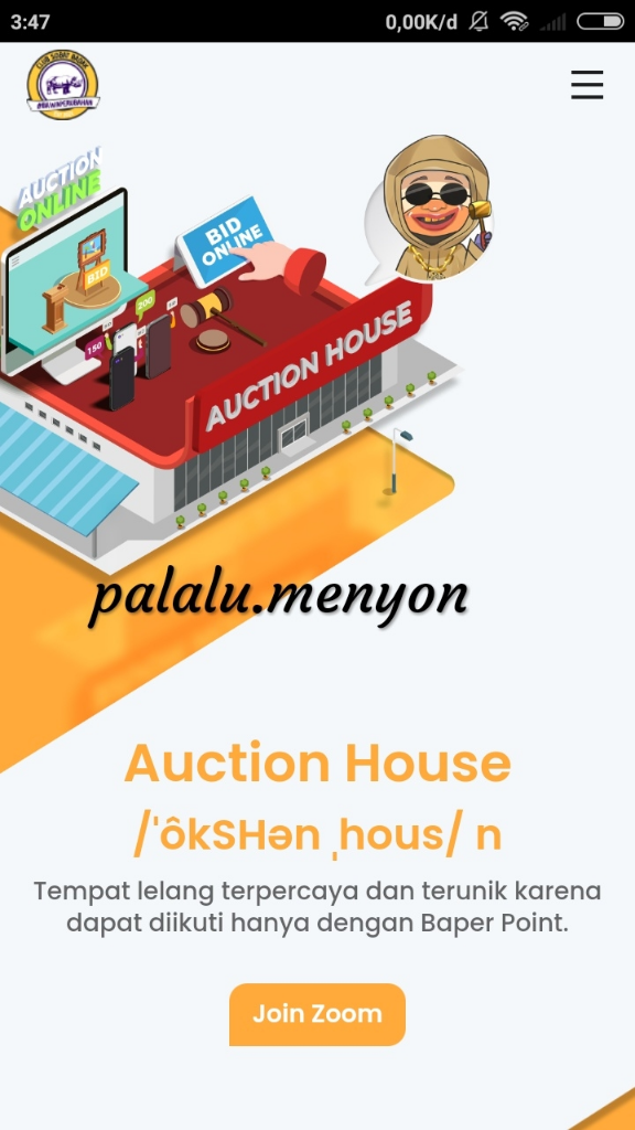 Main Ke Lapak Live Auction Adalah Jalan Ninjaku