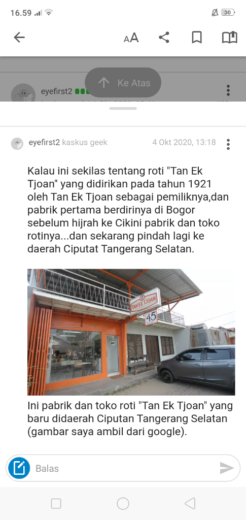 Persahabatan yg Terjalin Dari Thread COC Reg. Semarang, Roti Ganjel Rel