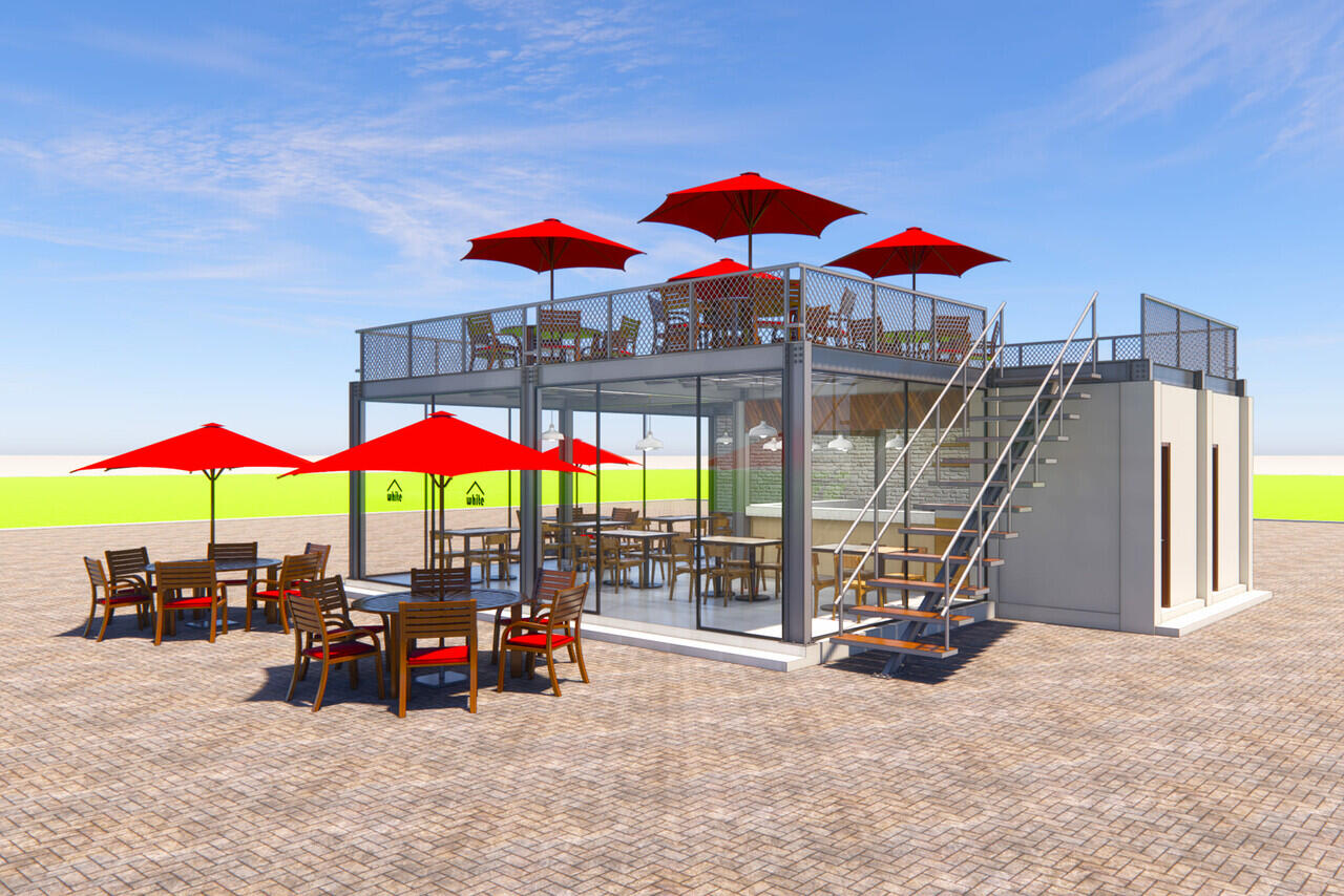 Jasa Desain & Bangun Caffe Roof Top [Indo Kontraktor Desain]