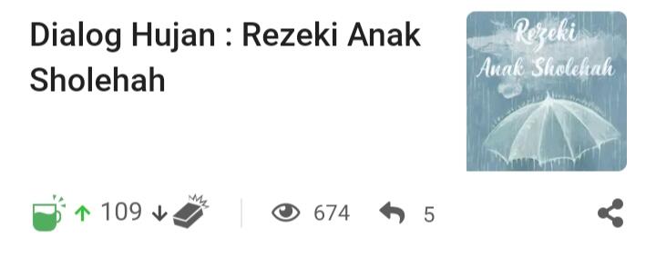 KEBAIKAN BERBUAH KEBAIKAN