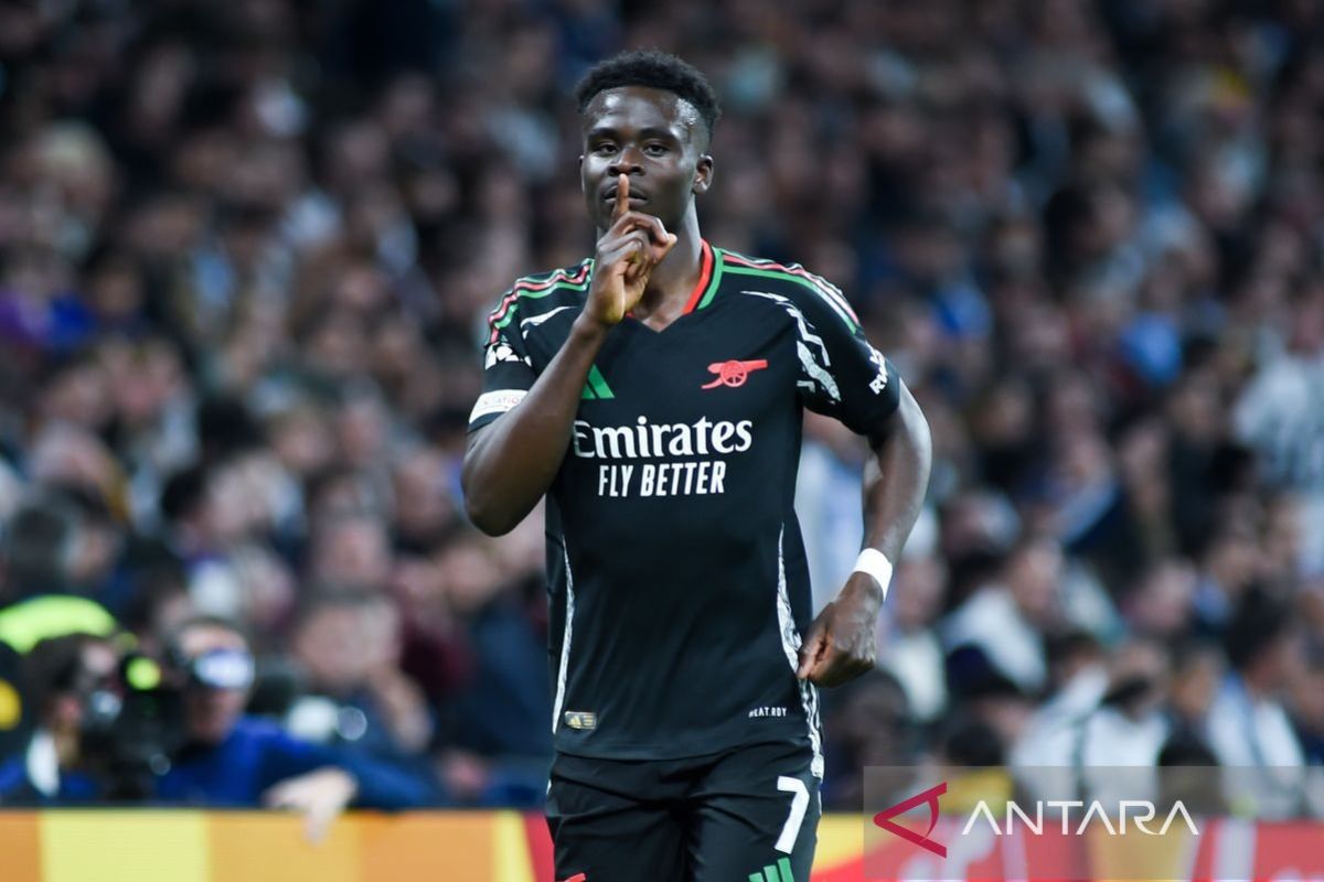 Saka & Odegaard cedera, Arteta cemas jelang hadapi Liverpool