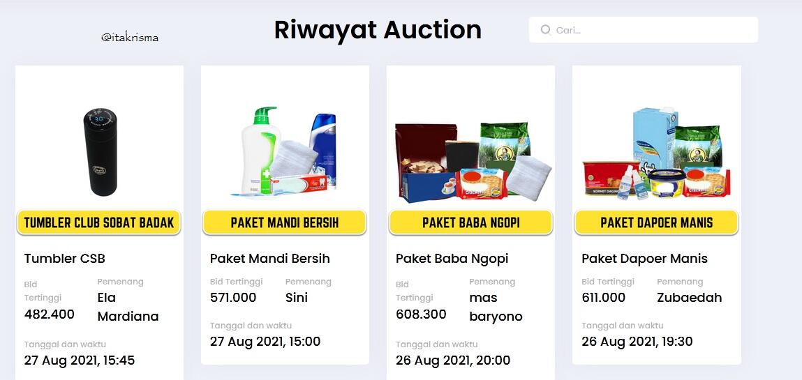 Berburu Barang ImpianBersama Club Sobat Badak