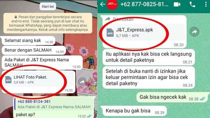 Waspada Apk Scam Lihat Paket, Modus Penipuan baru