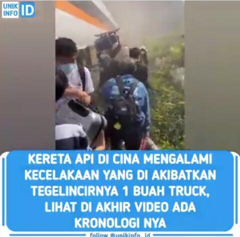 Begini Kronologis Kereta Api Cepat Menabrak Truk