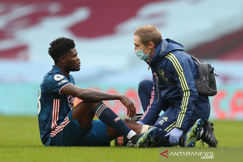 Arteta beberkan rasa frustrasi Thomas Partey yg cedera lagi