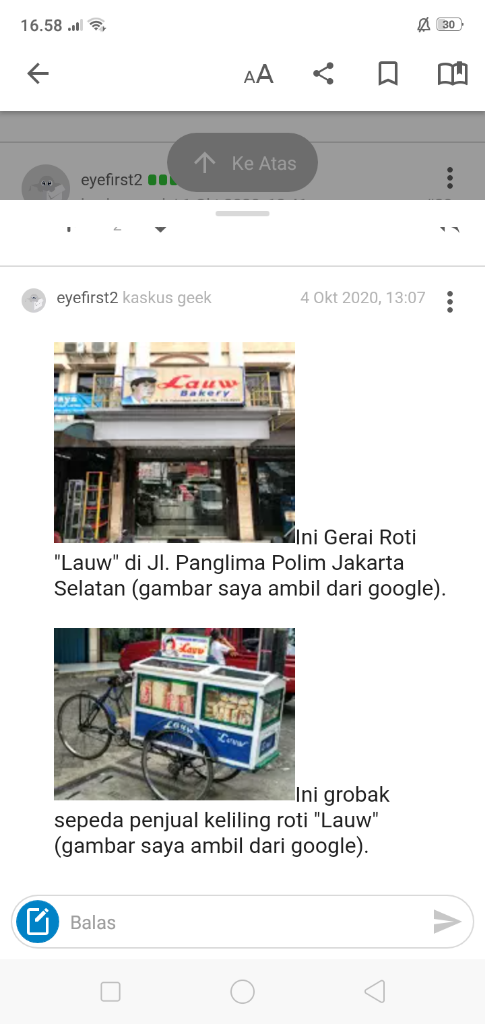 Persahabatan yg Terjalin Dari Thread COC Reg. Semarang, Roti Ganjel Rel