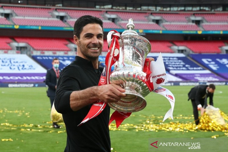 Antar Arsenal pemenang FA, Arteta: ini permulaan bagus!