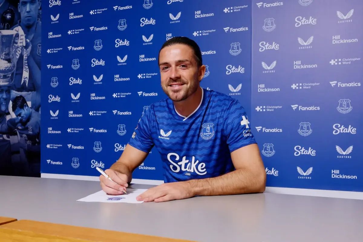 Everton resmi pinjam Jack Grealish dari Manchester City