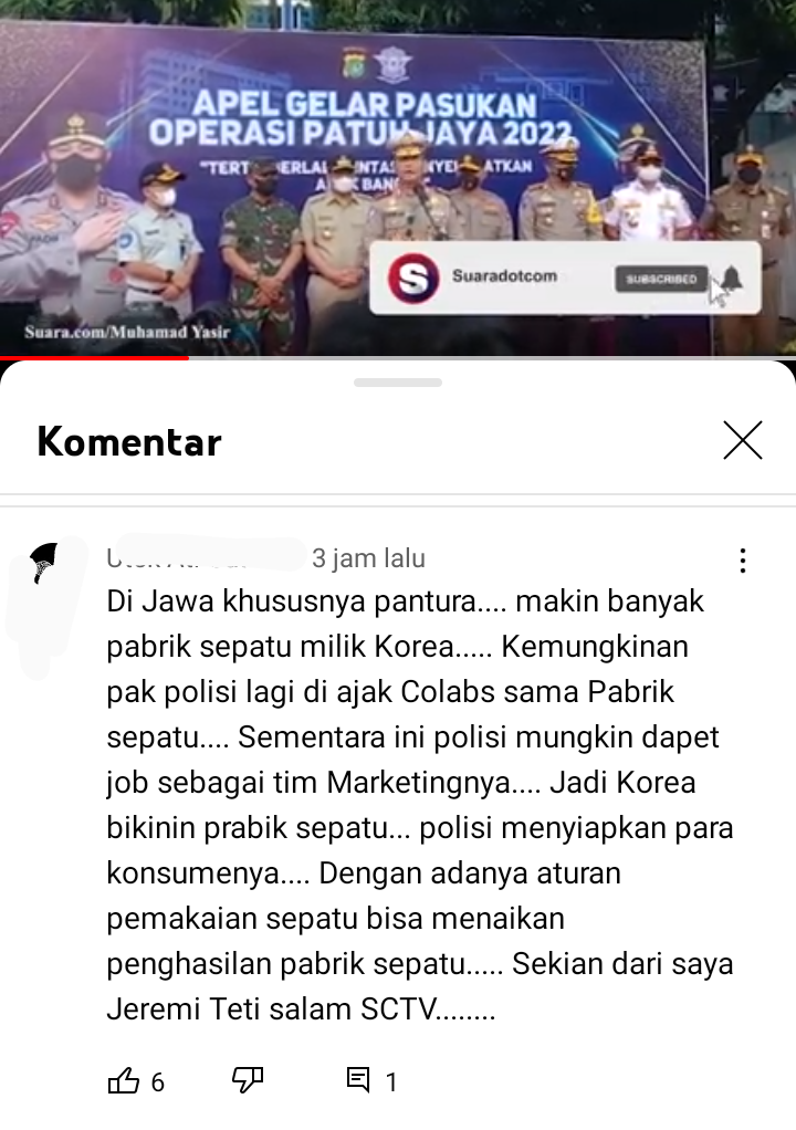 Pakai Sendal Jepit Ditilang? Bagaimana Nih Menurut Agan?