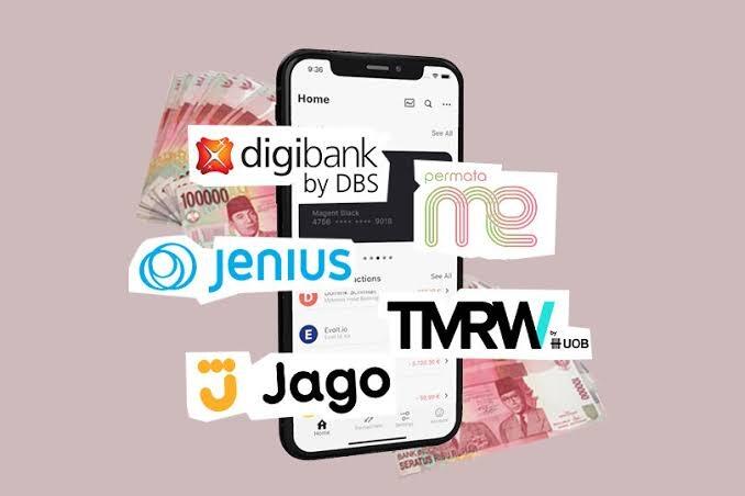 Jual Berbagai Rekening Digital Bank Indonesia