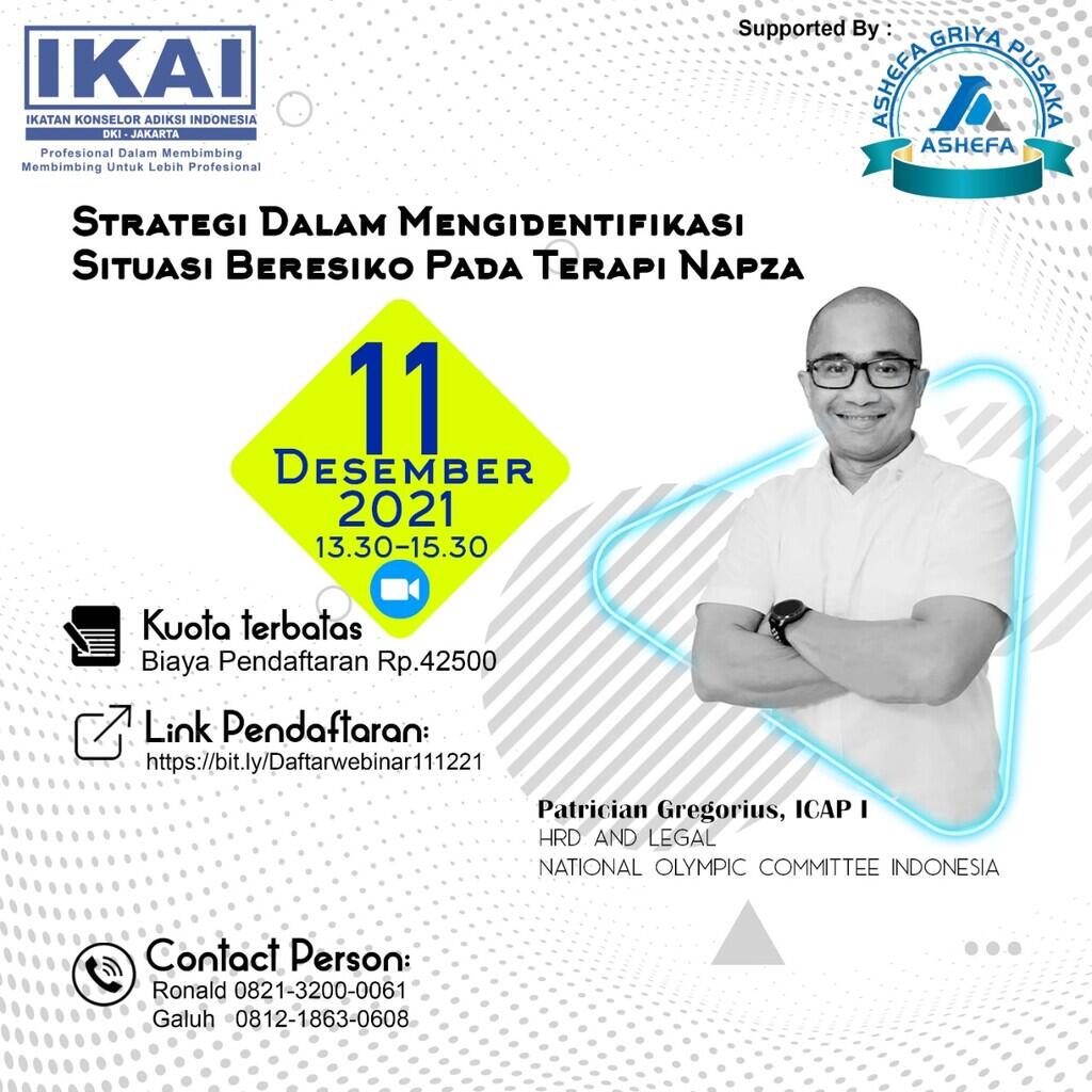 Strategi Dalam Mengidentifikasi Situasi ada Terapi NAPZA