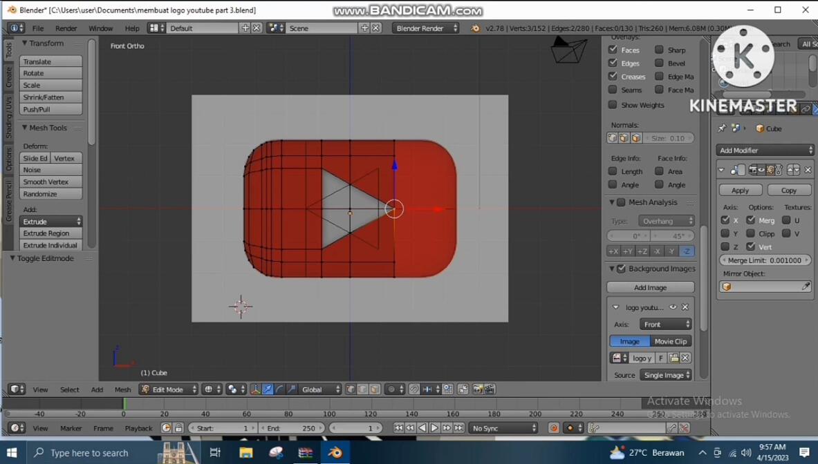 Cara Menggandakan Objek 3D