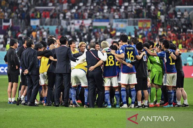 Gulingkan Spanyol 2-1 & puncaki Grup E, Jepang ke 16 besar