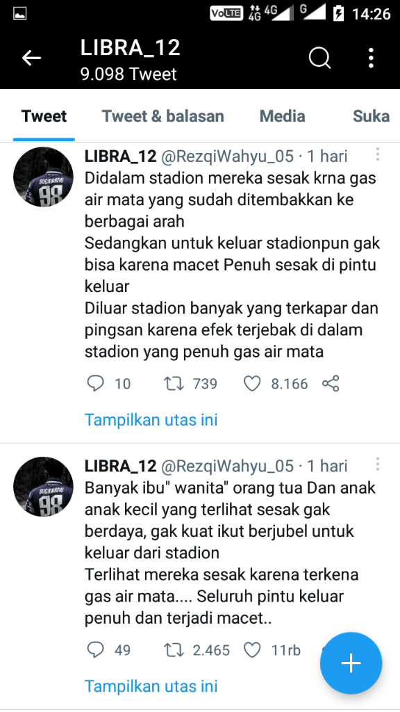 Apakah Ini Solidaritas Suporter??
