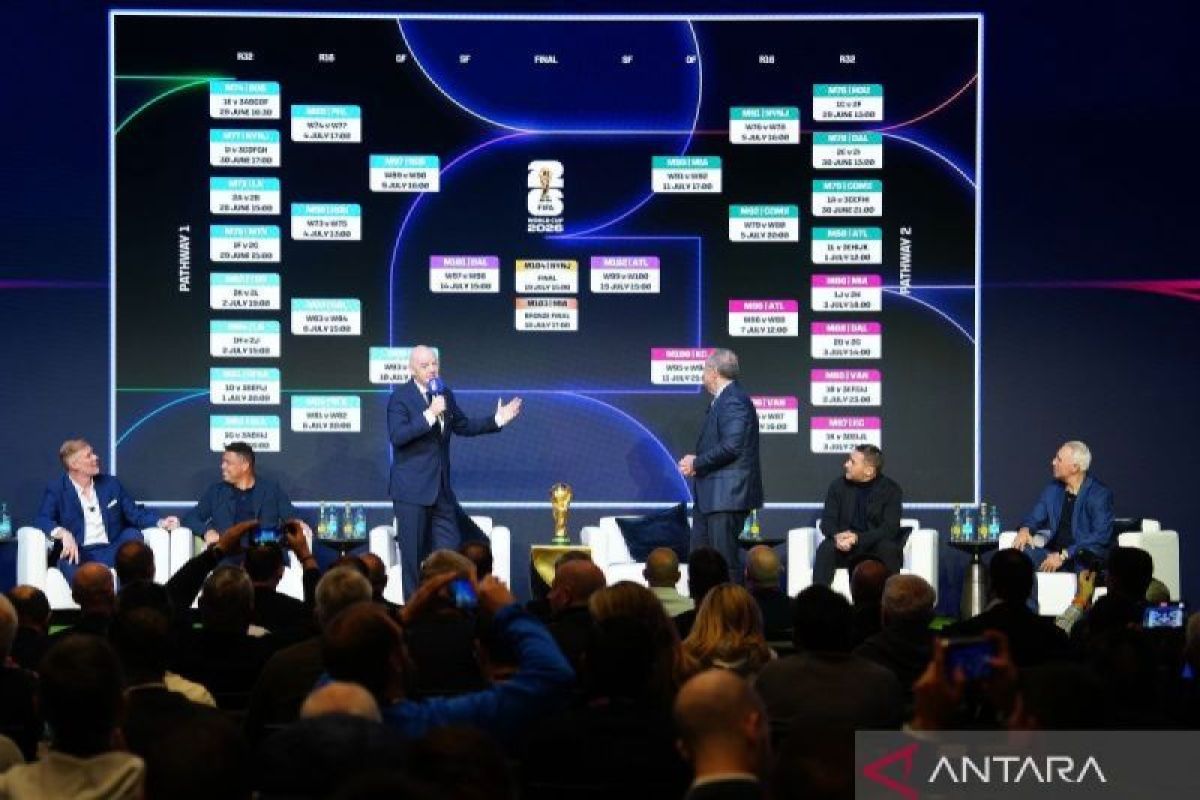 Jadwal hari perdana Piala Dunia 2026: Meksiko hadapi Afrika Selatan