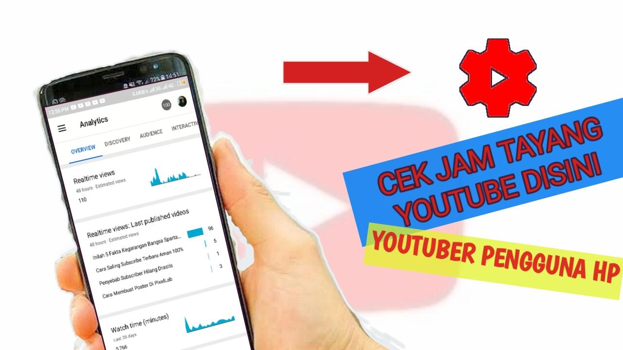 Cara Mudah Melihat Jam Tayang Channel YouTube Di Android