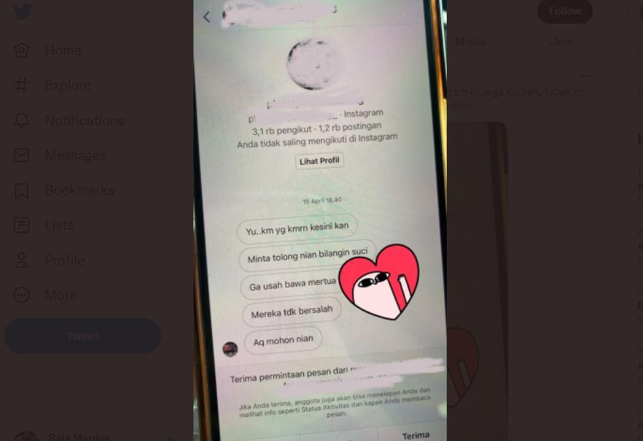 Chat Briptu Suci Darma dengan Terduga Suami Winda, Layangan Putus ASN & Polwan