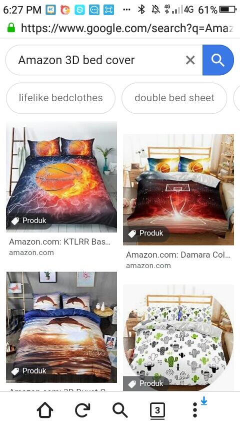 Amazon Jual Bed Cover 3D Motif Ular yg Bikin Netizen Heboh