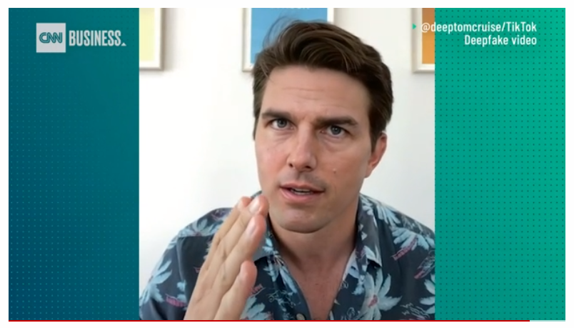 Video DeepFake Tom Cruise di TikTok