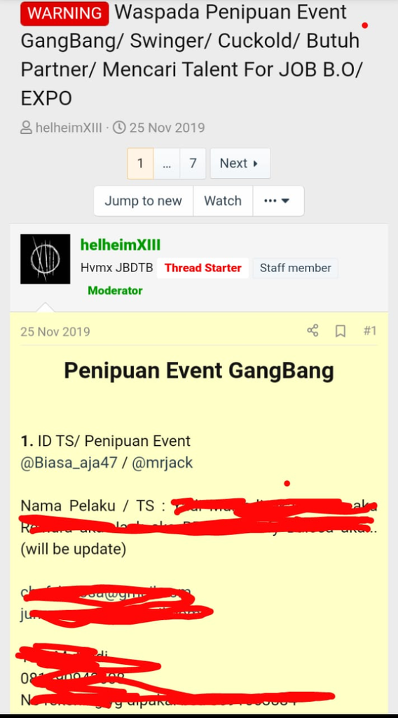 Deretan Suhu Forum Semprot yg harus Keluarga Perempuan Kalian Hindari