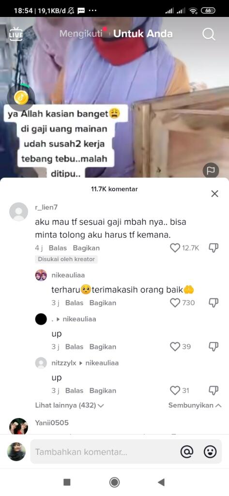 Kejam! Kakek Penebang Tebu Di Tipu Uang Mainan