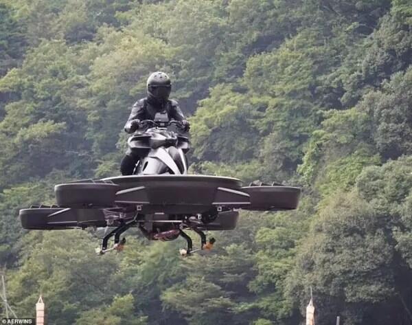 Motor Terbang ala Starwars Sudah dirilis, Berani coba?