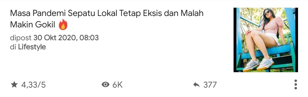 Racun Tren Sepatu Lokal Slip On, Enak Tinggal Masukin Aja