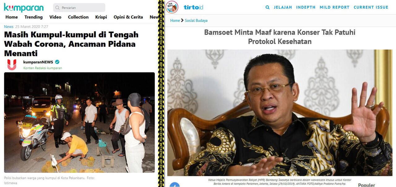 Pemerintah Indonesia dalam COVID-19