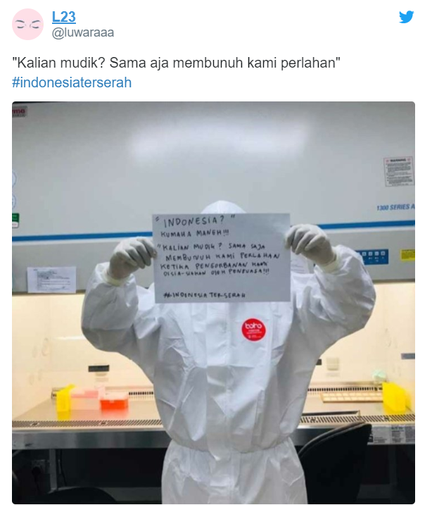 Tagar Indonesia Terserah Trending Topik Di Medsos