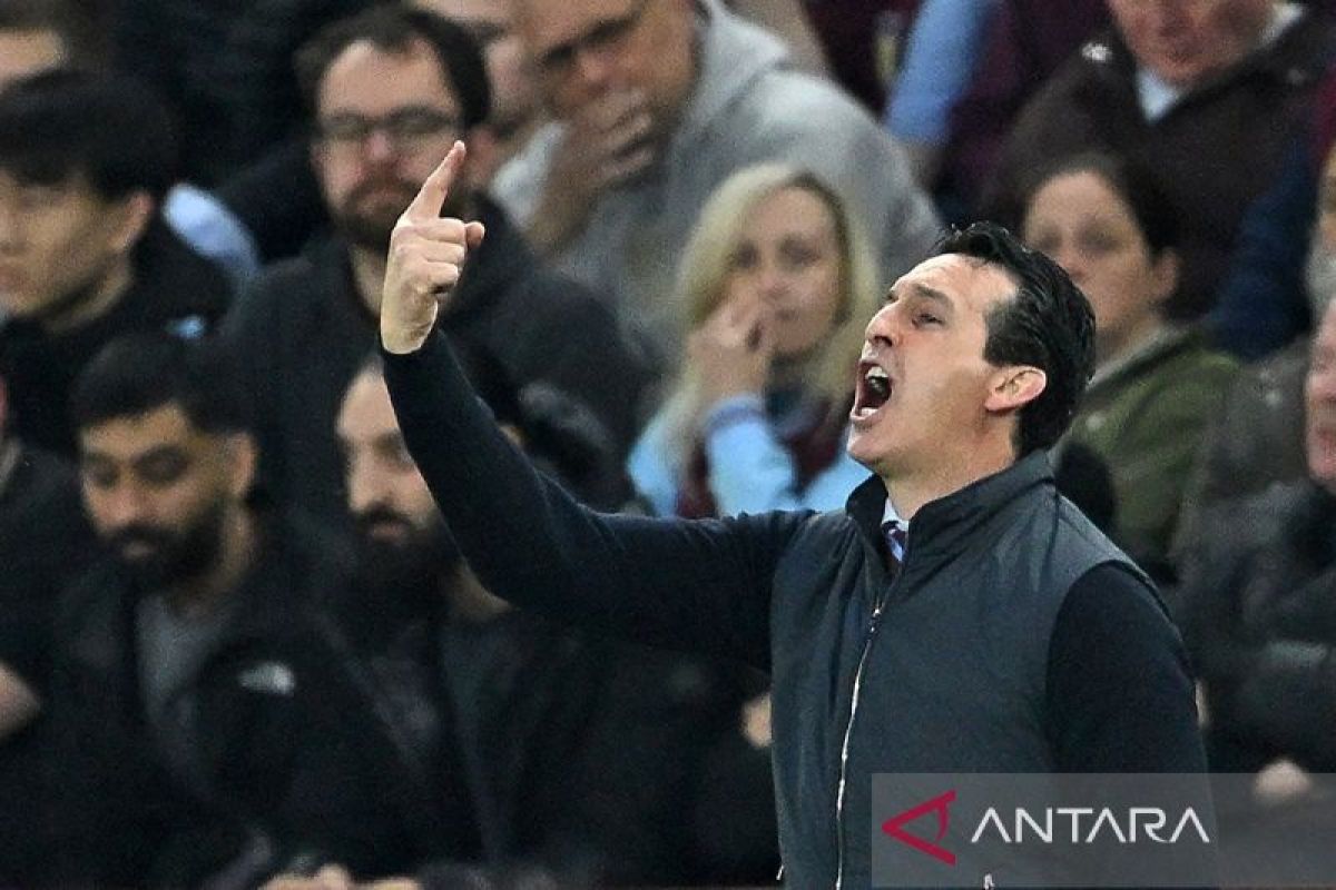 Emery syukuri kekuatan Aston Villa saat tampil di kandang sendiri