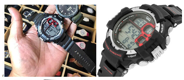 Beda Merk tetapi sama Mesin - Jam Digital Timberland, QnQ & Eiger. Kok Bisa?