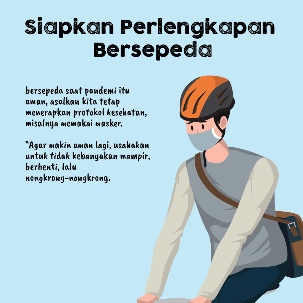 Tips Aman Bersepeda di Masa Transisi New Normal