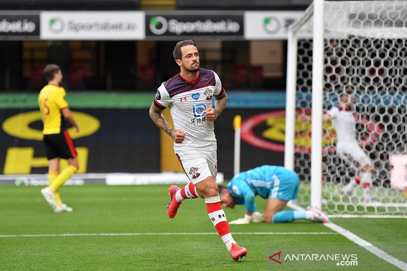 Ings dua gol, Southampton pecundangi Watford 3-1
