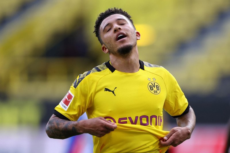 Guardiola tak harapkan Jadon Sancho