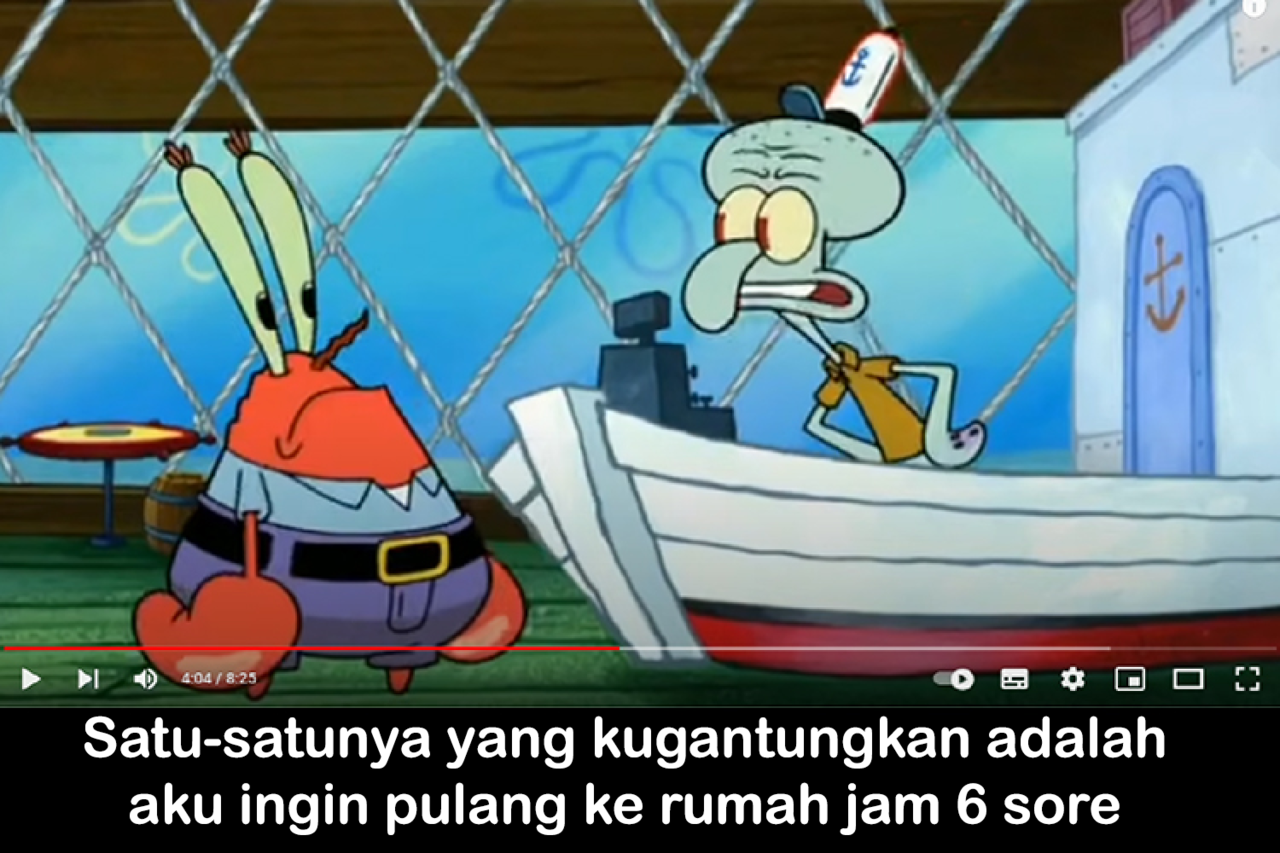 Julid-an Squidward Tapi Bikin Netizen Berkaca-kaca, Jadi Sedih!