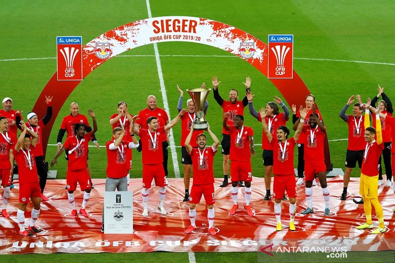 Salzburg pemenang Piala Austria tandai kelanjutan musim 2019/20