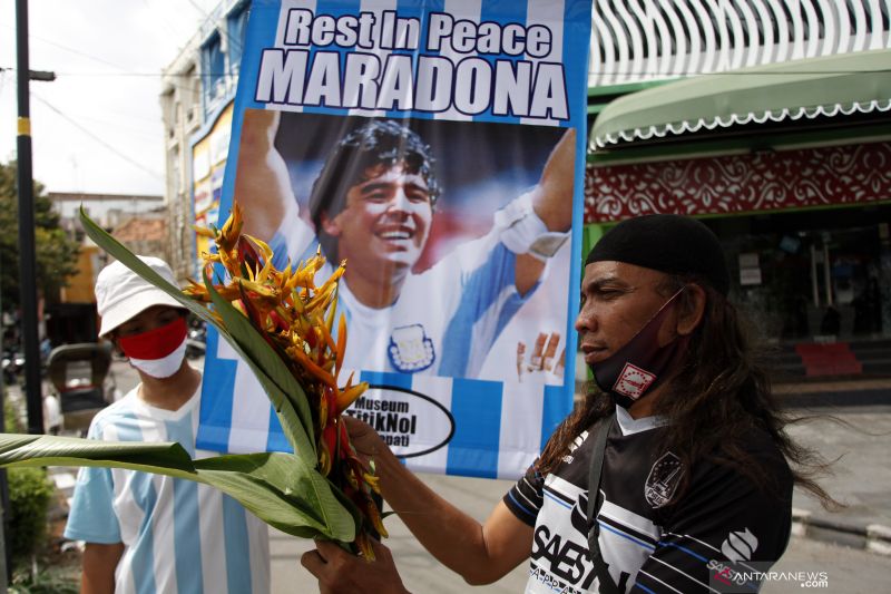 Maradona akan dimakamkan di luar Buenos Aires