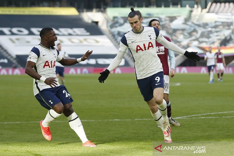Gareth Bale gemilang saat Tottenham cukur Burnley 4-0