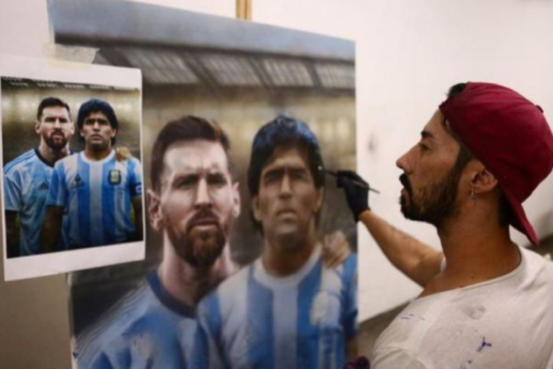 Messi sumbang 50 ribu vaksin COVID-19 untuk sepak bola Amerika Selatan