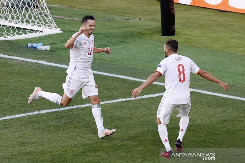 Spanyol cukur Slovakia 5-0 menuju babak 16 besar