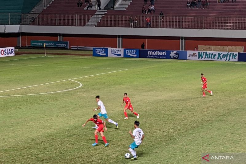 Trigol Nabil bawa Indonesia ungguli Singapura 6-0 di babak pertama