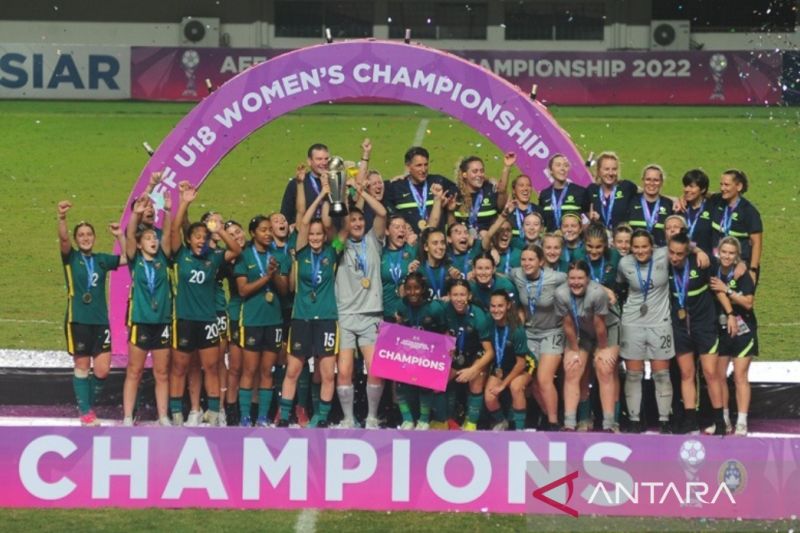 Australia pemenang AFF U-18 Putri 2022 setelah tumbangkan Vietnam 2-0