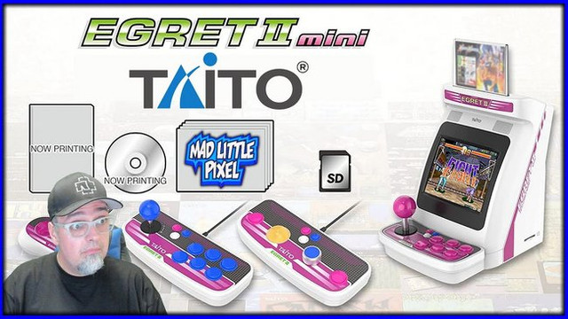 Taito Egret II Mini, Konsol Terbaru Dengan Layar yg Bisa Diputar