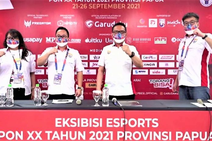 Gelaran Eksibisi Esports PON XX PAPUA 2021 Jadi Sejarah Baru Indonesia