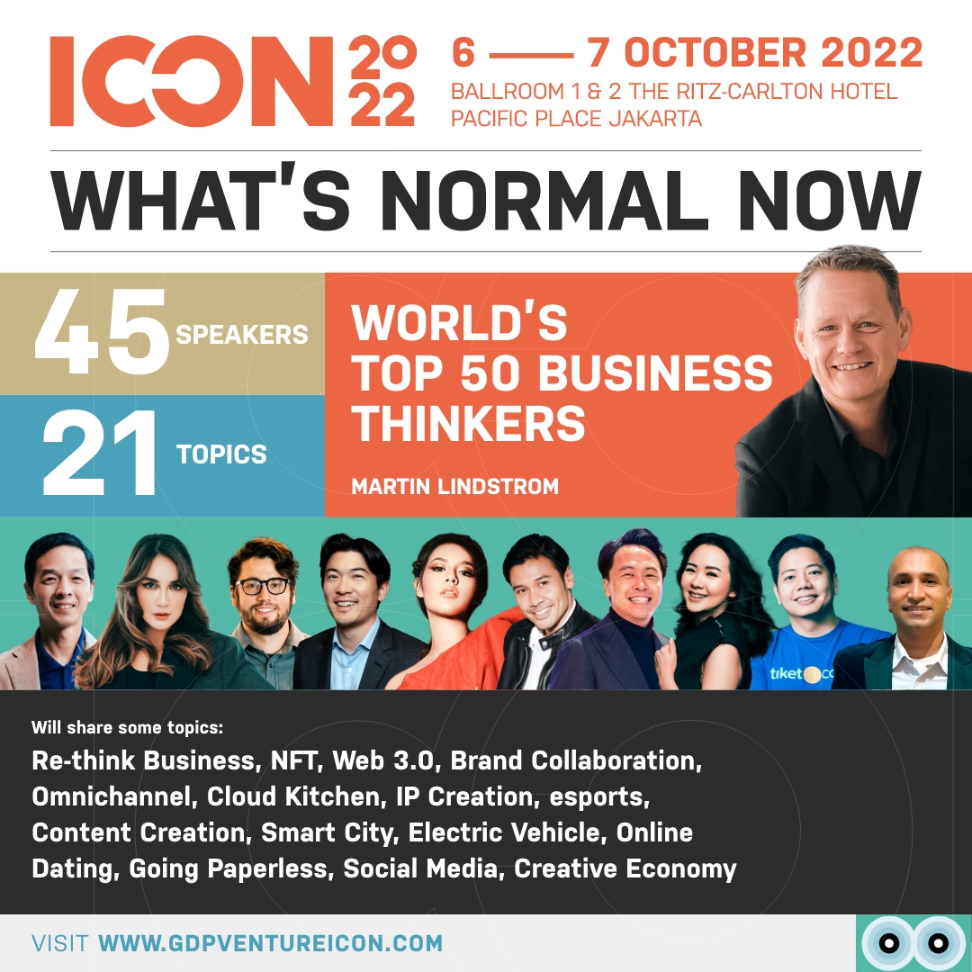 Konferensi ICON2022 Tambah Kapasitas Kursi VIP &1 Topik Unggulan!
