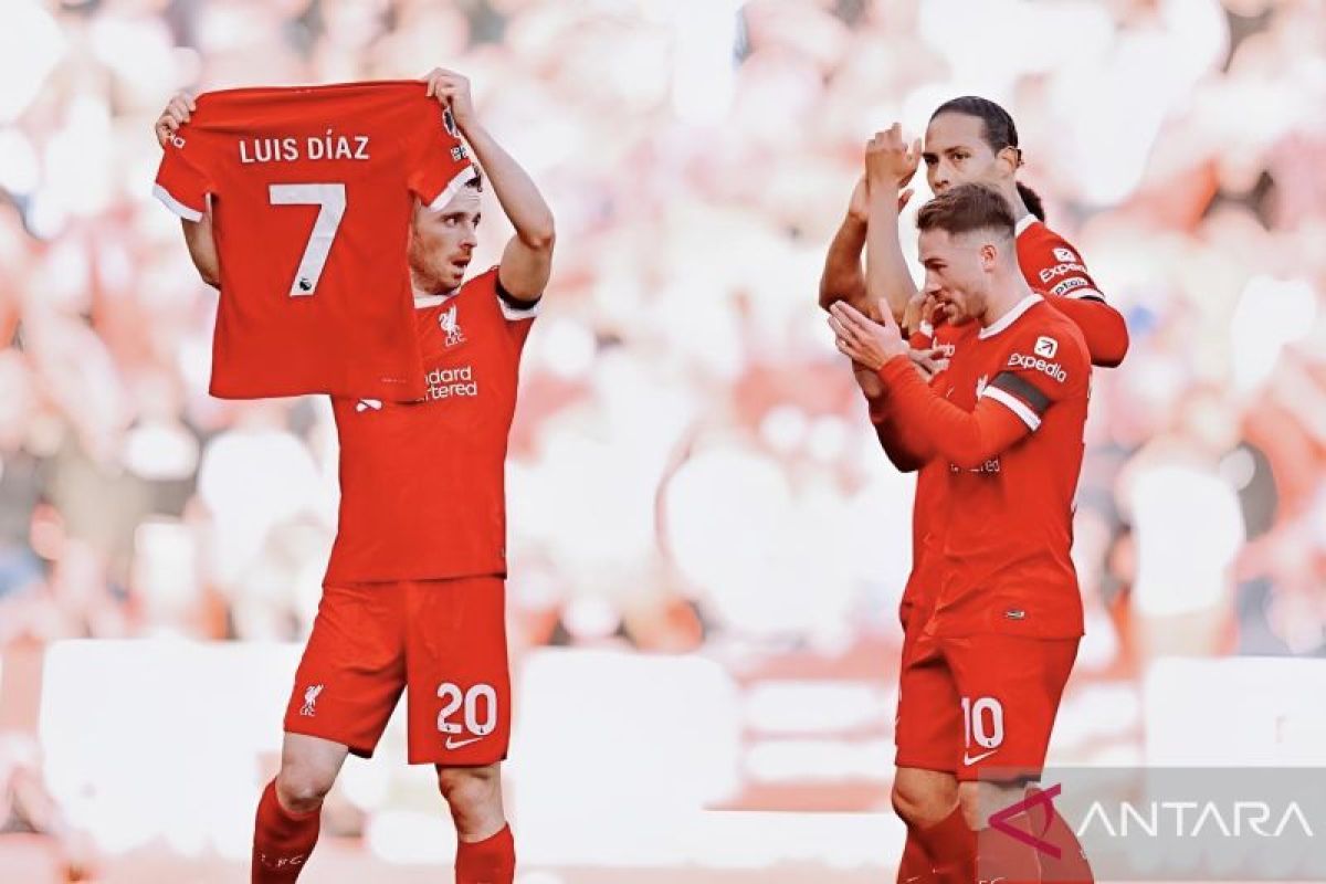 Klopp: Kemenangan 3-0 lawan Nottingham Forest untuk Luis Diaz