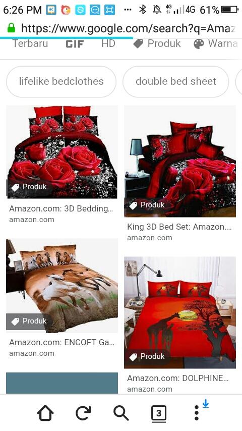 Amazon Jual Bed Cover 3D Motif Ular yg Bikin Netizen Heboh